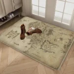 L-Lords Game Rings Retro Rug: Non-Slip Charm for Any Room! - Image 2