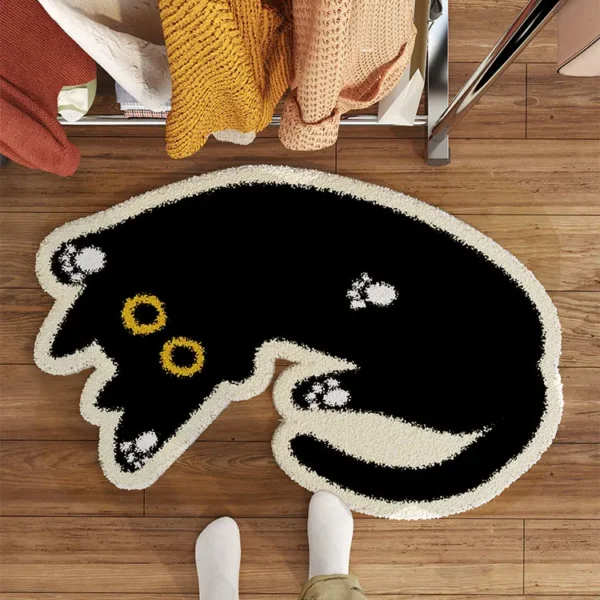Charming Cartoon Rug: Washable, Anti-Slip & Ultra-Soft Home Mat
