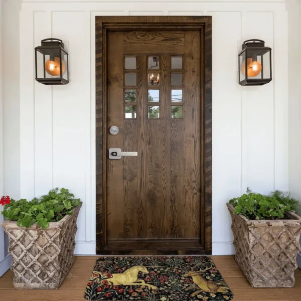 VIKAMA Soft Flannel Area Rug - Anti-Slip & Easy Care