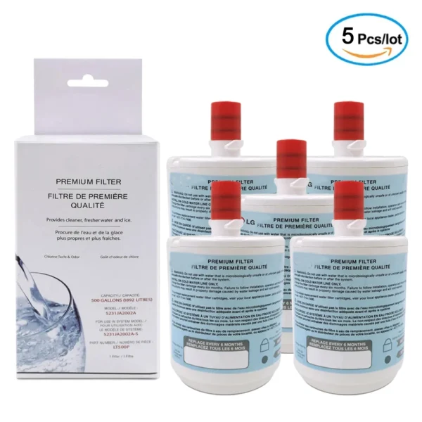 Household Kitchen Water Purifier Filter Direct Drinking Refrigerator Carbon Water Filter Replacement For Lt-500p 5 Pcs/lot