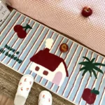 VIKAMA Cartoon Waterproof Area Rug for Home & Hotel Use - Image 4