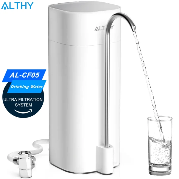 NSF ALTHY Countertop Water Filter: Pure Drinking, Easy Setup