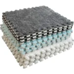 Cozy Plush Patchwork Carpet | Anti-Slip Foam Floor Mat - Image 6