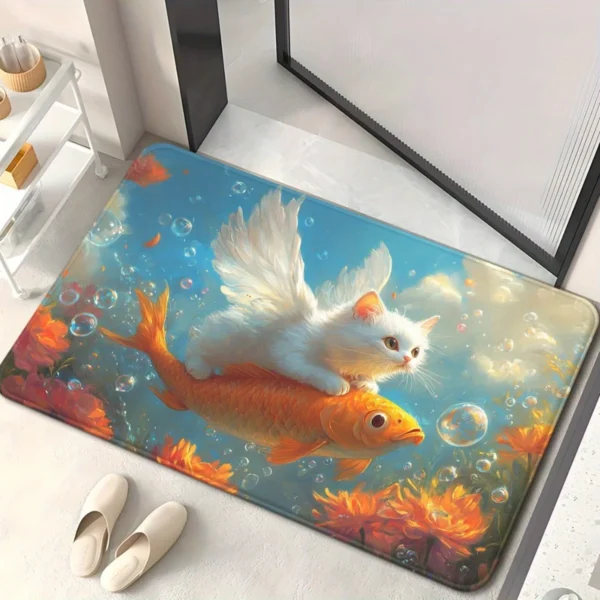 Luxurious Non-Slip Area Rug for Home & Hotel Comfort