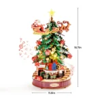 Christmas Melody Tree Music Box - 319-Piece DIY Delight - Image 6