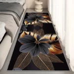 VIKAMA Luxury-Inspired Floral Corridor Carpet Hotel Lobby Entrance Long Rug Living Room Bedroom Side Rug Home Decoration - Image 2
