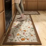 VIKAMA Anti-Slip PVC Kitchen & Bathroom Mat - Waterproof Comfort - Image 4