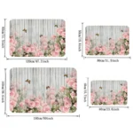 Stylish Waterproof Polyester Floor Mat for Home & Travel - Image 4