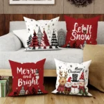 Festive Non-Woven Pillowcase for Christmas & New Year Decor - Image 5