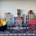 Keep Off Carpet Paisley Living Room Area Rug Carpet Y2k Fashion Design Lounge Rug Black Bedroom Bedside Luxury Carpet Home Decor - Image 4