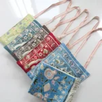 2pcs set Muslims Prayer Rugs With Bag Polyester Portable Blanket Islamic Mat with Tassels Travel Blanket Prayer Mat