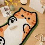 VIKAMA Fluffy Faux Fur Rug - Soft, Anti-Slip Home Essential - Image 6