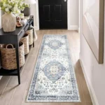 VIKAMA Bohemian-Style Rug Stain-Resistant and Non-Slip Entrance Hallway Doormat Kitchen Corridor Runner Home Decor Rug - Image 4