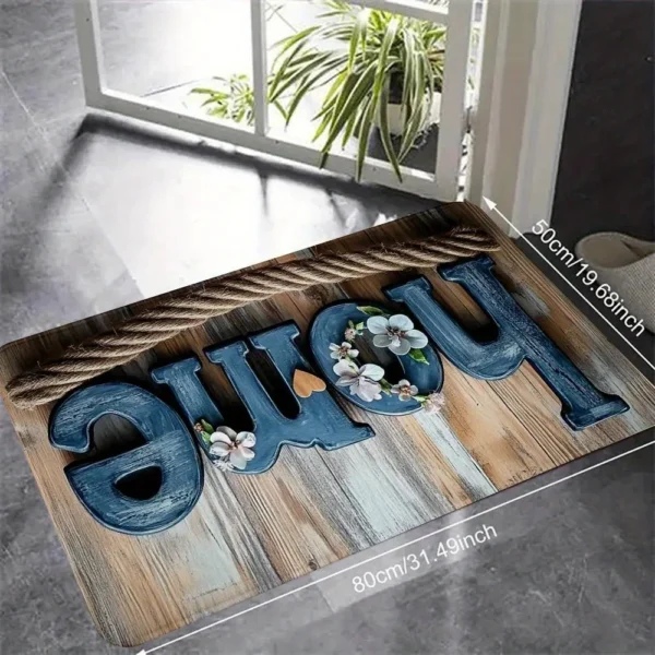 Cozy Microfiber Area Rug - Soft, Non-Slip & Washable