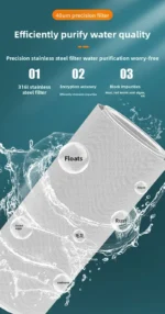 Revitalize Your Shower with the ZARTSEN Stainless Steel Water Filter - Image 4