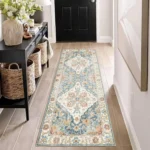 VIKAMA Bohemian-Style Rug Stain-Resistant and Non-Slip Entrance Hallway Doormat Kitchen Corridor Runner Home Decor Rug - Image 2