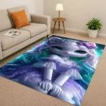 Cozy Cartoon Rug - Non-Slip, Machine Washable Comfort