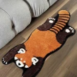 VIKAMA Cartoon Anti-Slip Polyester Floor Mat for Home Use - Image 2