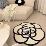 Floral Anti-Slip Rugs for Hotels & Homes - Stain Resistant - Image 3