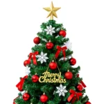 Large Green PVC Christmas Tree Decoration Set for Home - Image 3