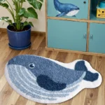 VIKAMA Waterproof Polyester Area Rug for Home & Travel - Image 2