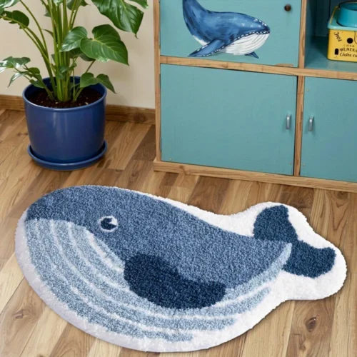 VIKAMA Waterproof Polyester Area Rug for Home & Travel