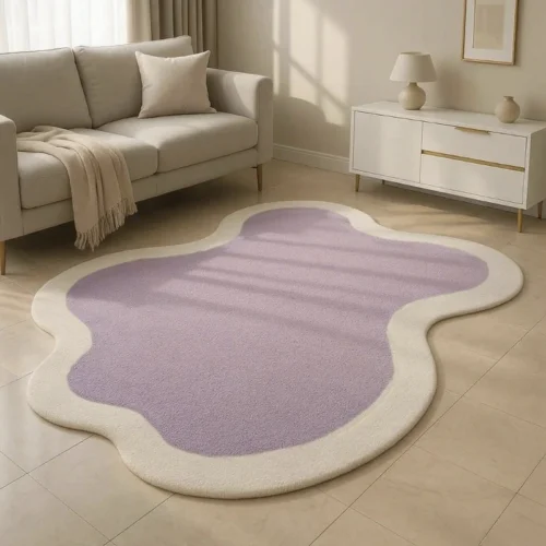 Elevate Your Space! Nordic Irregular Geometric Living Room Rug