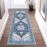 VIKAMA Anti-Slip Polyester Area Rug for Cozy Interiors - Image 4