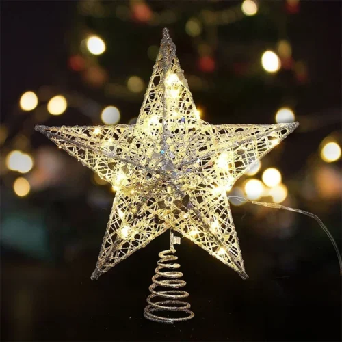 Luminous Star Tree Topper for Magical Christmas Decor