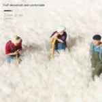 Tailored Modern Oval Rug: Crystal Velvet, Striped, Washable Comfort - Image 5