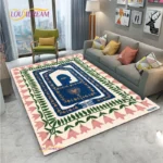 Customizable Anti-Slip Animal Print Floor Mat for Home Use - Image 4