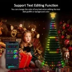 RGB Christmas Tree Star Lights with Remote Control Magic - Image 6
