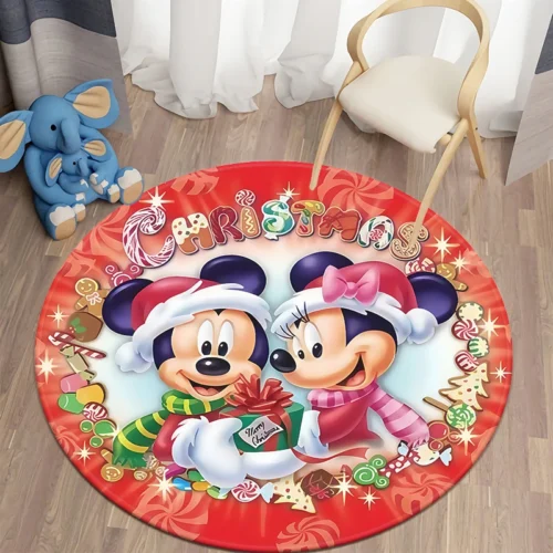 Luxurious Anti-Slip Animal Print Polyester Area Rug