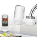Small Faucet Tap Water Purifier Physical Filtering for Home Kictchen One Filter Element Removable Washable Filter Water Purifier