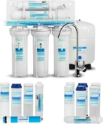 age Reverse Osmosis Drinking Water Filter System with Extra 7 Filters for 2 Years Use -75 GPD