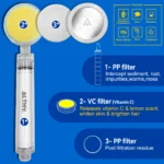 Revitalize Your Shower: ALTHY Vitamin C Filter Head - Image 2