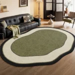 Soft Minimalist Geometric Rug - Modern Home Decor Essential - Image 4