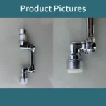 1080° Rotating Water Purification Filter Plastic Faucet Mechanical Arm Spray Head Kitchen Washbasin Extension Tap Aerator Univer - Image 6