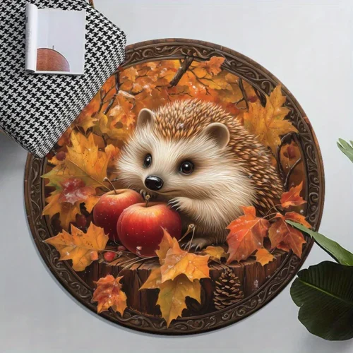 Persian Print Non-Slip Carpet Mat for Home & Hotel Use