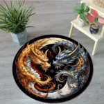 Stylish Waterproof Floor Mat - Anti-Slip & Easy Clean - Image 3