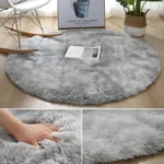 Supreme Softness! Chic Round Plush Rug for Modern Living - Image 3