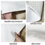 Custom Modern Polyester Rug: Washable, Anti-Slip & Vibrant! - Image 5