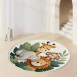 VIKAMA Anti-Slip Polyester Carpet for Home and Travel - Image 3