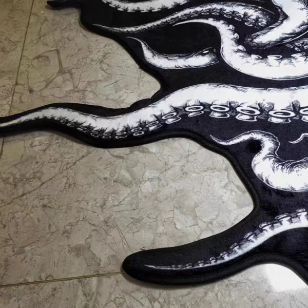 Luxurious Animal Print Suede Mat - Non-Slip & Fade-Resistant