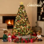 Luxury Luminous Christmas Tree with Ornaments - All Sizes - Image 2