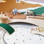 White Fluffy Carpet For Living Room Hairy Nursery Play Mat For Children Soft White Foot Mat Dot Plush Bedroom Rug With Tasselsl - Image 4