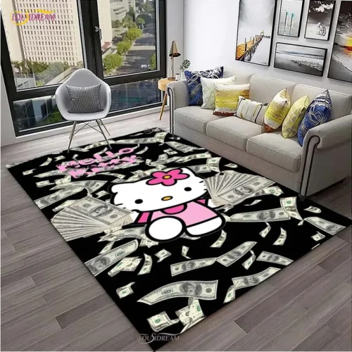 Customizable Animal-Patterned Waterproof Floor Mat for Home Use