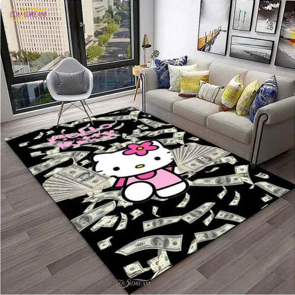 Customizable Animal-Patterned Waterproof Floor Mat for Home Use