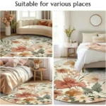 Elevate Your Space: Modern Round Rug, Soft, Anti-Slip, Washable - Image 6