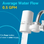 ALTHY Faucet Tap Water Filter Purifier System, Reduces Lead, Chlorine & Bad Taste NSF Certified 320-Gallon Kitchen - Image 4